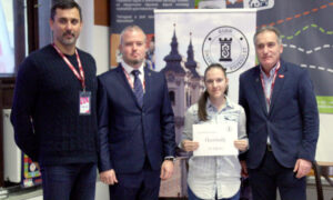 Ösztöndíj átadás ESE - Honfi Gábor