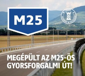 Megépült az M25-ös
