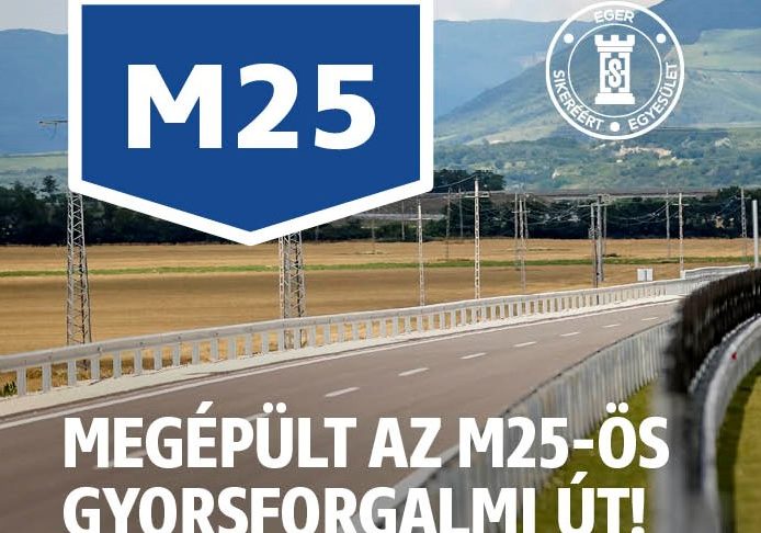 Megépült az M25-ös